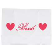 HAMbyWG - Bride Gift Bag Große Geschenktüte (Rückseite)