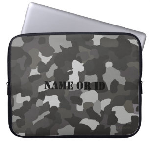 HAMbyWG - Camouflage inspiriert Muster in beliebig Laptopschutzhülle