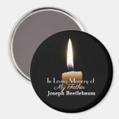 HAMbyWG - Candle Magnet (Vorderseite/Rückseite)