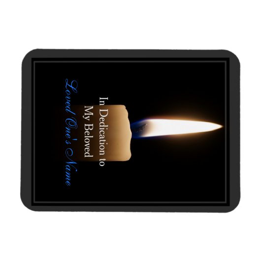 HAMbyWG - Candle Tribute Magnet (Horizontal)