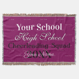 HAMbyWG - Cheerleader oder Club Throw Blanket Decke