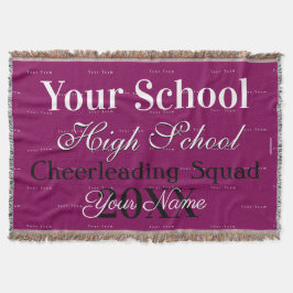 HAMbyWG - Cheerleader oder Club Throw Blanket Decke