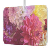 HAMbyWG - Colorful Dahlias Air Freshener Autolufterfrischer (Links)