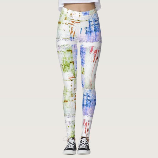 HAMbyWG Compression Leggings - Multi Distressed (Vorderseite)