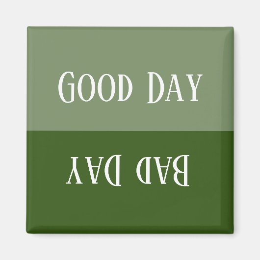 HAMbyWG - Custom Good Day/Bad Day Magnet (Vorne)