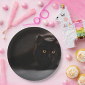 HAMbyWG - Custom Paper Tellers 9" - Black Cat Pappteller (Party)