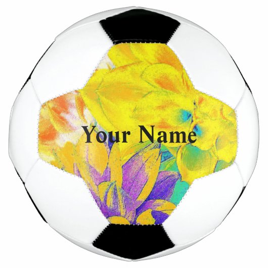 HAMbyWG - Custom Soccer Ball - Jeder Name/Farbe (Vorderseite)