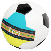 HAMbyWG - Custom Soccer Ball - Yellow Blue Black (Dreiviertel)