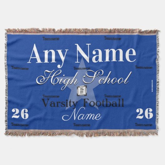 HAMbyWG - Custom Sports Team Throw Blanket Decke (Vorderseite)