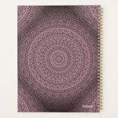 HAMbyWG - Daily Plananner - Pink Mandala Planer (Rückseite)