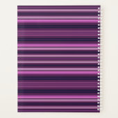 HAMbyWG - Daily Planner - Amethyst Gradient Stripe Planer (Rückseite)