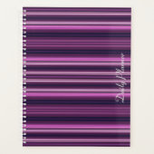 HAMbyWG - Daily Planner - Amethyst Gradient Stripe Planer (Vorderseite)