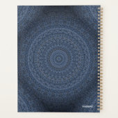 HAMbyWG - Daily Planner - Blue Mandala Planer (Rückseite)