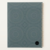 HAMbyWG - Daily Planner - Sage & Gray Mandala Planer (Rückseite)