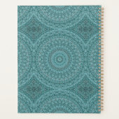 HAMbyWG - Daily Planner - Türkis Mandala Planer (Rückseite)