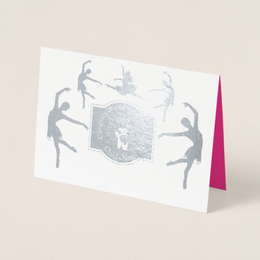 HAMbyWG - Dance Erwägungsgrund Glückwunsch Folienkarte (Vorderseite)