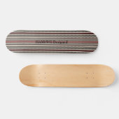 HAMbyWG Design - Skateboard - Schwarzer Roter Knoc (Horizontal)