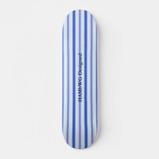 HAMbyWG Designed - Saketeboard - Lightning Stripe Skateboard (Vorne)