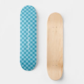 HAMbyWG Designed - Skateboard - Aqua Schachbretts (Vorderseite)