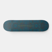 HAMbyWG Designed - Skateboard - Aquamarin Distress (Horizontal)