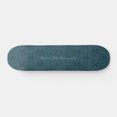 HAMbyWG Designed - Skateboard - Boho Persian Aquam (Horizontal)