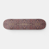 HAMbyWG Designed - Skateboard - Boho Persian Mauve (Horizontal)