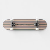 HAMbyWG Designed - Skateboard - Buff Stripes (Horizontal)