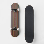HAMbyWG Designed - Skateboard - Fine Stripes (Vorderseite)