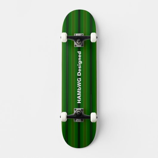 HAMbyWG Designed - Skateboard - Grass Green (Vorderseite)