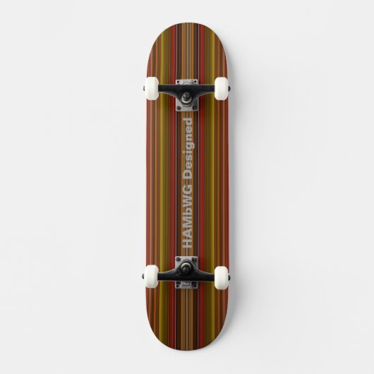 HAMbyWG Designed - Skateboard - Herbst (Vorderseite)