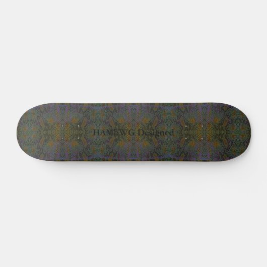 HAMbyWG Designed - Skateboard - Lizard Skin Look (Horizontal)