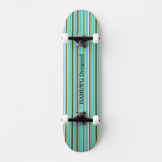 HAMbyWG Designed - Skateboard - Ocean Floor (Vorderseite)