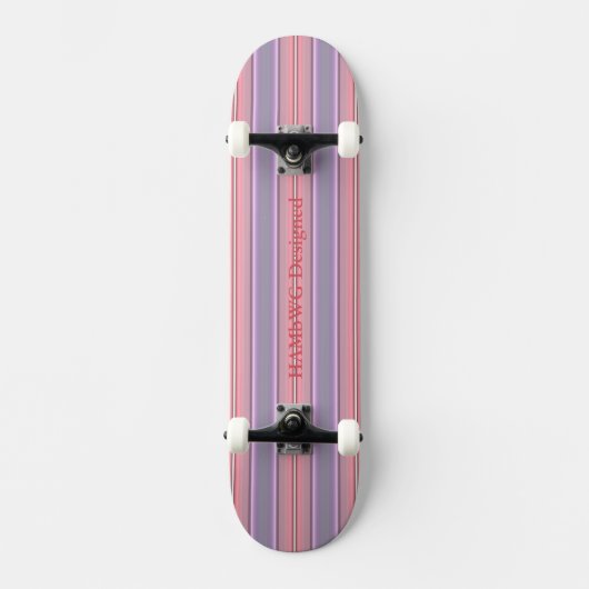 HAMbyWG Designed - Skateboard - Pale Pink Violet (Vorderseite)