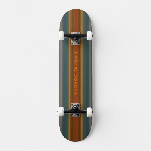 HAMbyWG Designed - Skateboard - Sunset (Vorderseite)