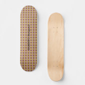 HAMbyWG Designed - Yellow Nouveau Skateboard (Vorderseite)