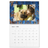HAMbyWG Distressed Wood Foto Calendar Kalender (Mär 2026)
