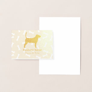 HAMbyWG Dog Graphic Design - Vet oder Groomer Folienkarte