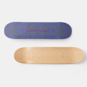 HAMbyWG Dsgnd Skateboard - Blue Distressed (Horizontal)