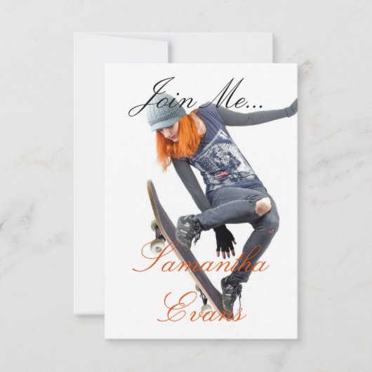 HAMbyWG - Einladung - Skateboarder (Vorderseite)