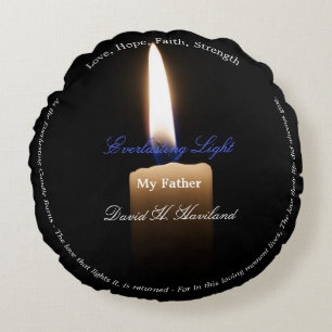 HAMbyWG - Everlasting Candle Memorial Rundes Kissen