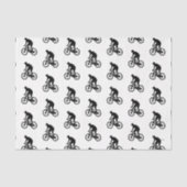 HAMbyWG - Fahrradfahrer Seidenpapier (Vorderseite)