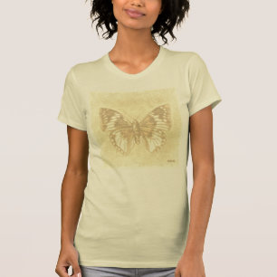 HAMbyWG Fein-Jersey-T-Shirt - Schmetterling natürl T-Shirt
