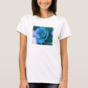 HAMbyWG - Fine Long Sleeve T - Shirt - Blue Rose