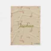 HAMbyWG - Fleece Blanket - Ich bin der Mann (Vorderseite)