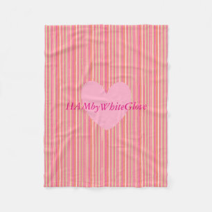 HAMbyWG - Fleece Blanket - Rosa Bar