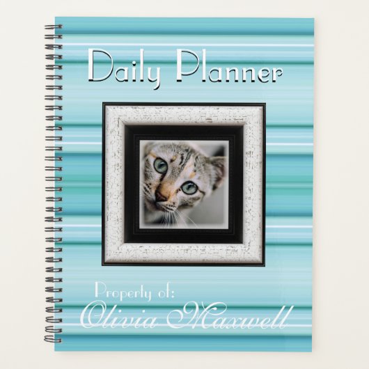 HAMbyWG - Foto Daily Planner - Baby Blue Planer (Vorderseite)