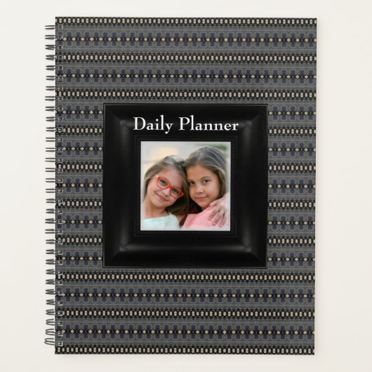 HAMbyWG - Foto Daily Planner - Blue & Creme Planer (Vorderseite)