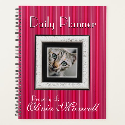 HAMbyWG - Foto Daily Planner - Cherry Planer (Vorderseite)