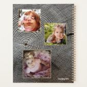 HAMbyWG - Foto Daily Planner - Graues Holz Planer (Rückseite)