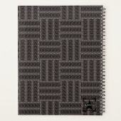 HAMbyWG - Foto Daily Planner - Gray Weave Planer (Rückseite)